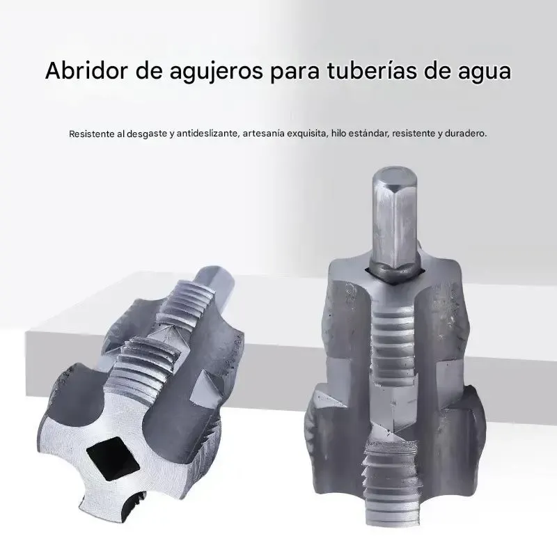 [Set di frese per filettatura interna e esterna per tubi dell'acqua] Tubo dell'acqua a 4 e 6 punte, PPR, plastica PVC