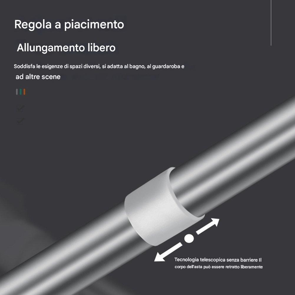 🎁 Saldi imperdibili 49% di sconto 🔥 Asta regolabile senza trapano