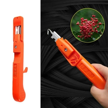 🔥Promozione a tempo limitato ⏰ Ultimo giorno di sconto del 49% - Forbici da potatura professionali per la raccolta di frutta e verdura. Nuovi utensili con gancio affilato per la raccolta di frutta e verdura.