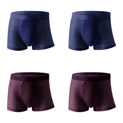 (4 pezzi) Boxer in bambù - Comfort per tutto il giorno