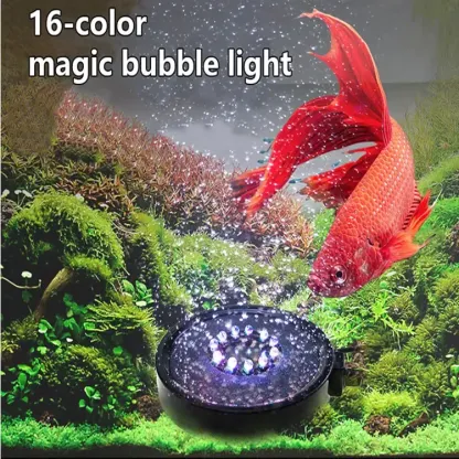 【7 colori, 16 colori】 Le luci a LED possono aumentare la quantità di ossigeno nell'acquario