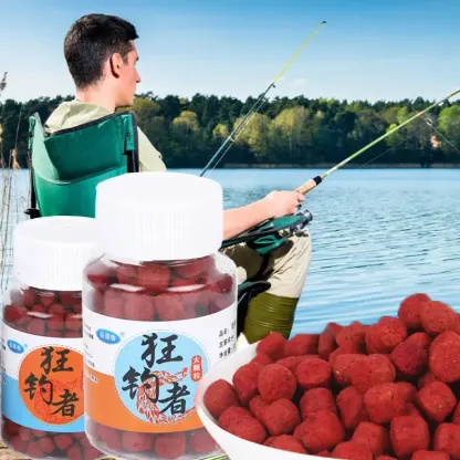 【5/10 bottiglie】Accessori per la pesca Esca granulare