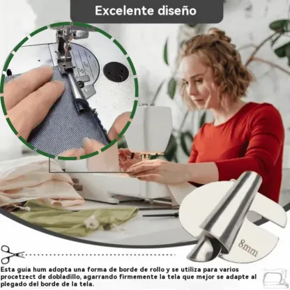 [1 set da 8 pezzi] Accessori universali per macchine da cucire: ausilio per crimpatura a vite, ausilio per cucire