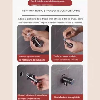 Guarnizione di tenuta anti-perdita del rubinetto