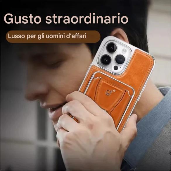 Spedizione veloce ✈️ Custodia protettiva in pelle di prima classe per iPhone