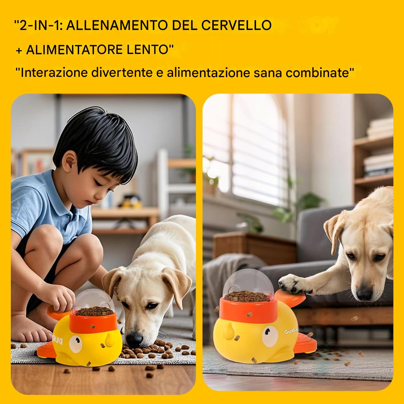 🐾Giocattoli interattivi per cani, addestratore automatico di alimentazione😍😍