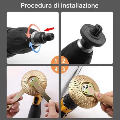 Set di bielle per smerigliatrice angolare per trapano elettrico