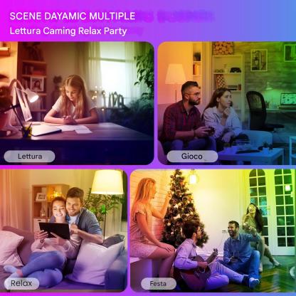 Lampadina ricaricabile con telecomando, lampadina a batteria per applique e lampade da parete, 3 temperature di colore, dimmerabile, E26, lampadina LED ricaricabile rimovibile wireless