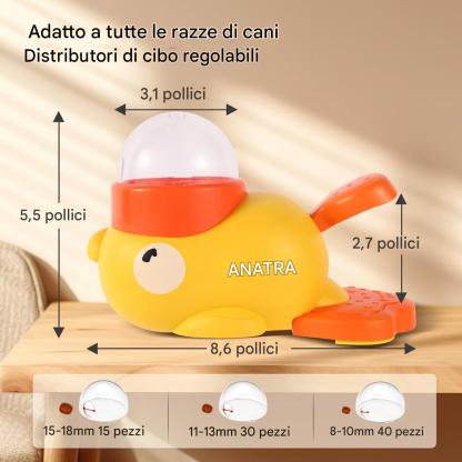 🐾Giocattoli interattivi per cani, addestratore automatico di alimentazione😍😍