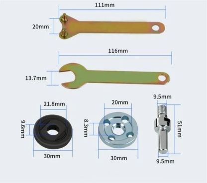 Set di bielle per smerigliatrice angolare per trapano elettrico