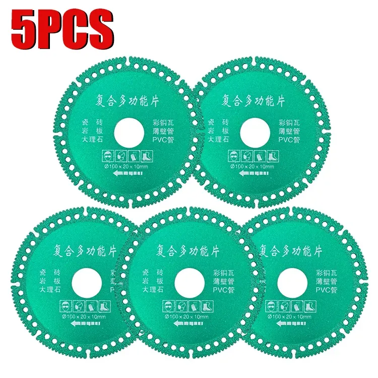 Lama per sega con legante diamantato per taglio multiuso di piastrelle in ceramica/piastrelle in acciaio colorato/lama per taglio di marmo