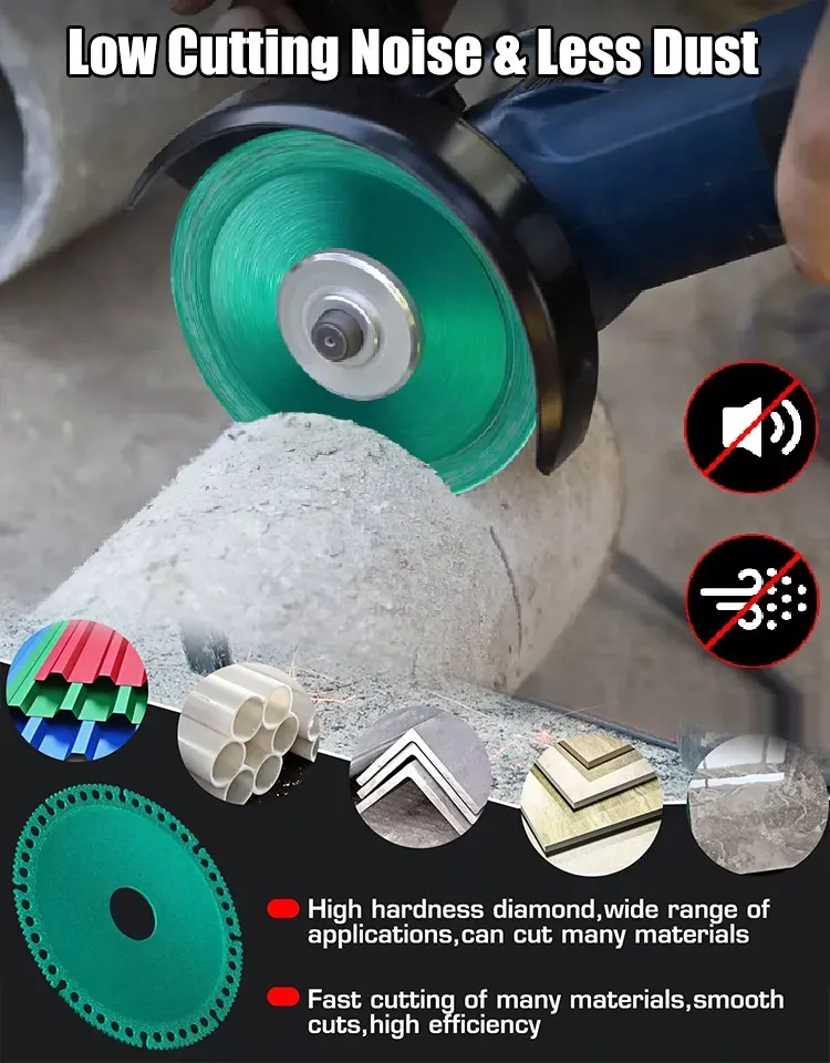 Lama per sega con legante diamantato per taglio multiuso di piastrelle in ceramica/piastrelle in acciaio colorato/lama per taglio di marmo