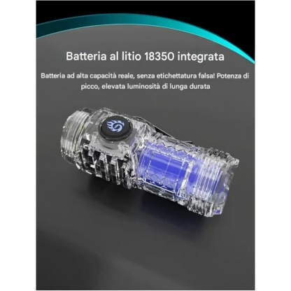 🔥Ultimo giorno di vendita 49% DI SCONTO🔥 - Torcia elettrica Three Eyed Monster Mini Flash Super High Power