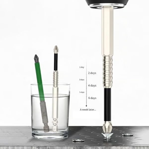 🔥Ultimo giorno di vendita 49% di sconto🔥Set di punte per trapano con cacciavite magnetico alto