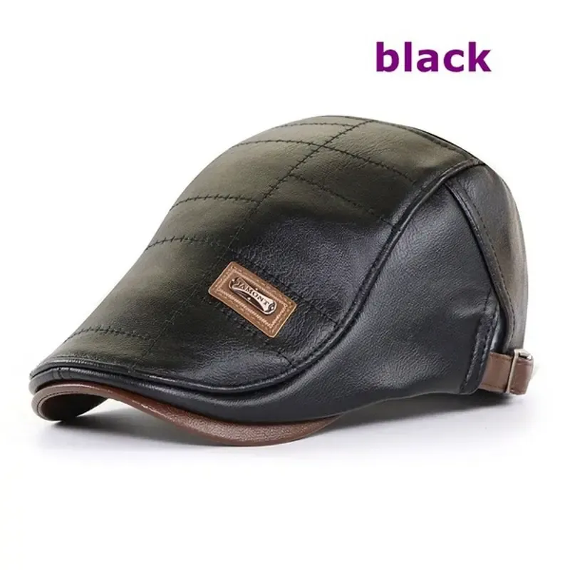 🔥【Acquista 1 e ricevi 1 gratis】Berretto vintage in pelle premium