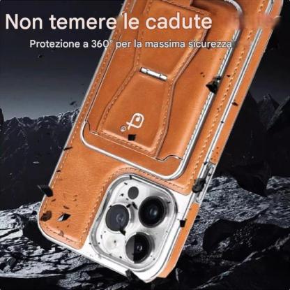 Spedizione veloce ✈️ Custodia protettiva in pelle di prima classe per iPhone