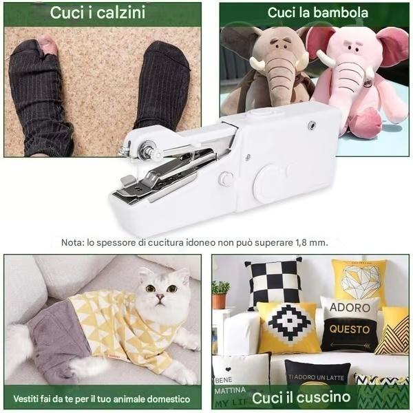 Mini macchina da cucire elettrica