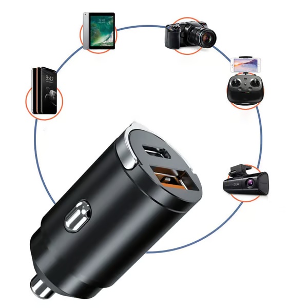 🔥-Caricabatterie per auto multi-compatibile con ricarica rapida da 100 W
