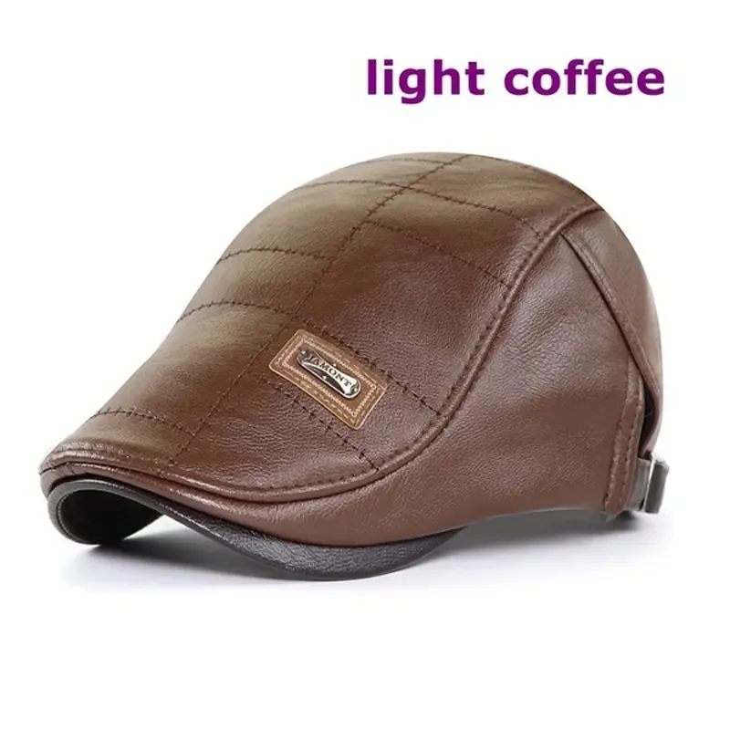 🔥【Acquista 1 e ricevi 1 gratis】Berretto vintage in pelle premium