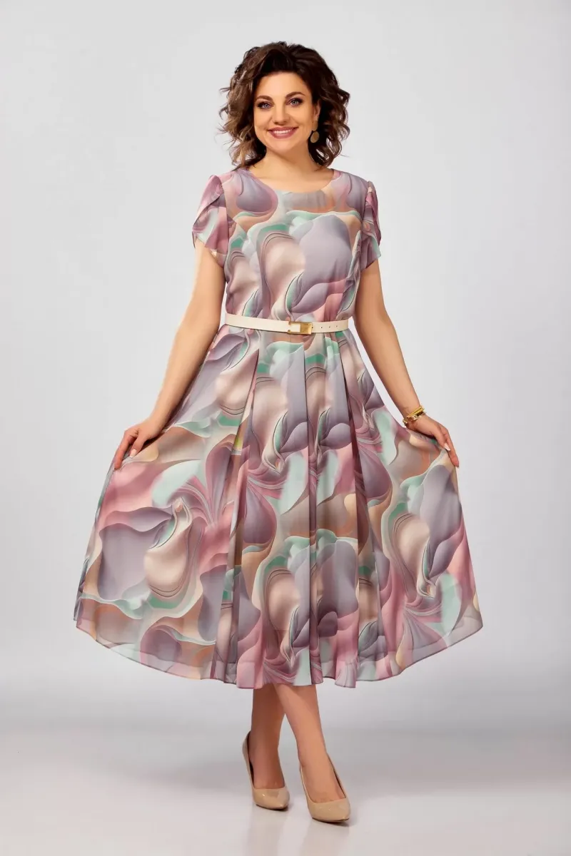 🔥【Sconto del 49%】🥰【S-5XL】Nuovo elegante abito in chiffon di alta qualità