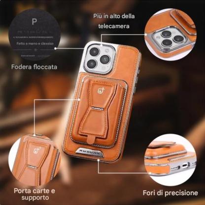 Spedizione veloce ✈️ Custodia protettiva in pelle di prima classe per iPhone
