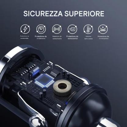 🔥-Caricabatterie per auto multi-compatibile con ricarica rapida da 100 W