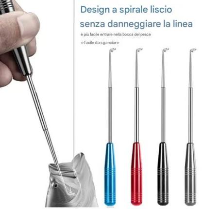 Nuovo sganciatore rapido Fishhook 2025