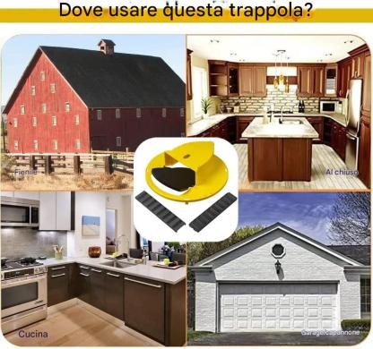 (🎁2025 Saldi - Sconto del 49%) Trappola per topi con coperchio a barile