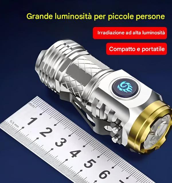 🔥Ultimo giorno di vendita 49% DI SCONTO🔥 - Torcia elettrica Three Eyed Monster Mini Flash Super High Power