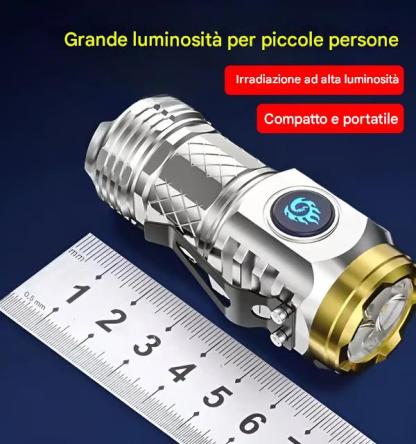 🔥Ultimo giorno di vendita 49% DI SCONTO🔥 - Torcia elettrica Three Eyed Monster Mini Flash Super High Power