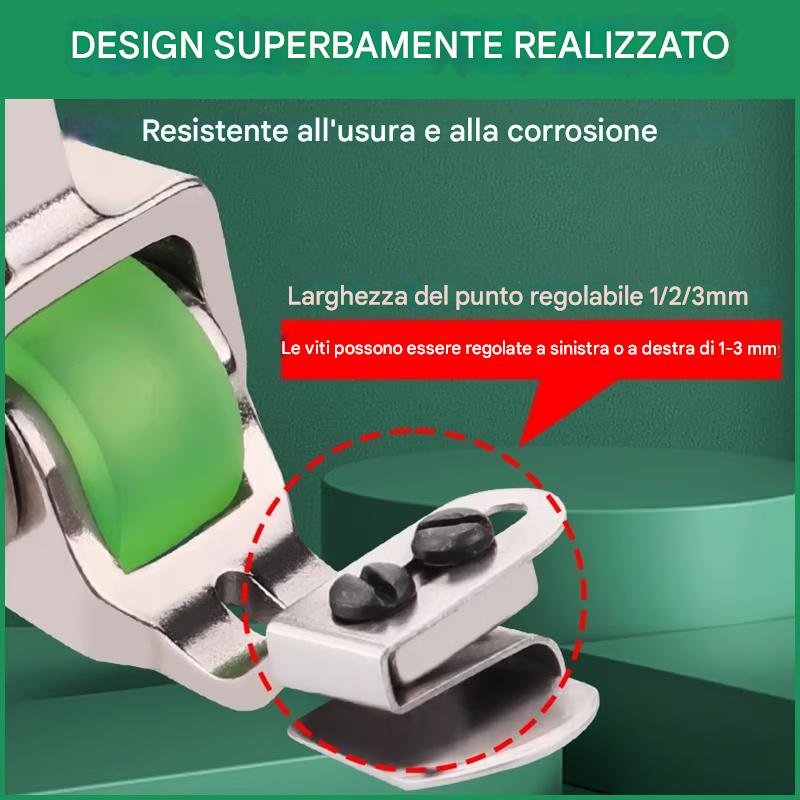 🔥 Piedino premistoffa arricciacapelli regolabile multifunzionale