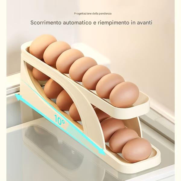 Nuovo distributore automatico di uova a doppio strato con avvolgimento 2025