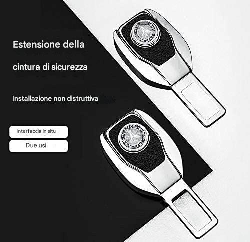 Saldi dell'ultimo minuto🎉50% di sconto🎉 Prolunga in metallo per cintura di sicurezza