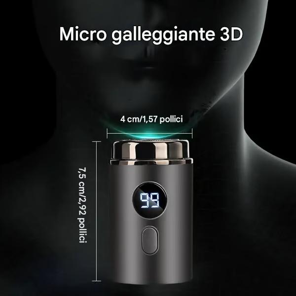 🔥Ultimo mini rasoio elettrico portatile