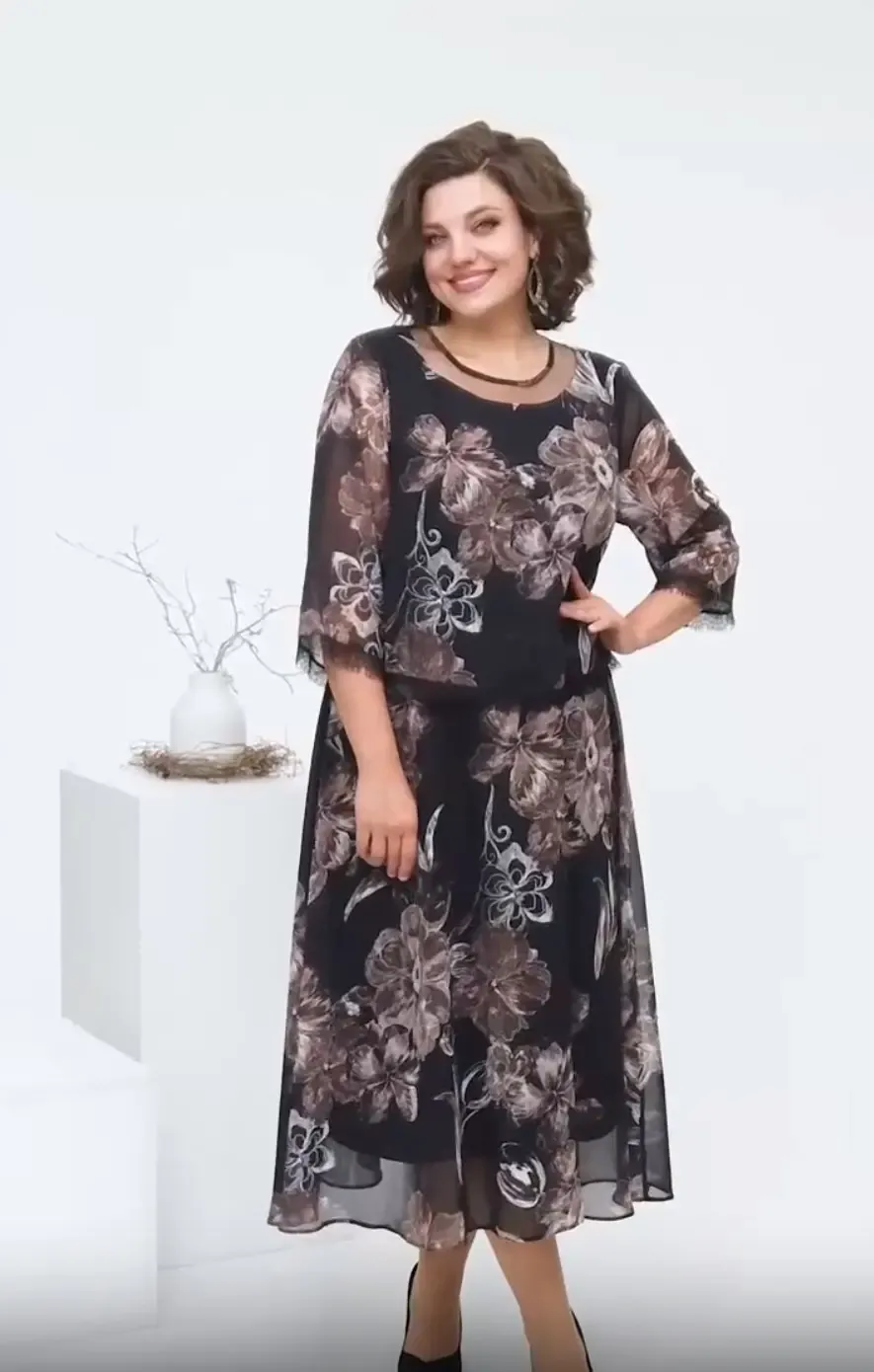 🔥🥰【S-5XL】Abito di alta qualità, comodo ed elegante