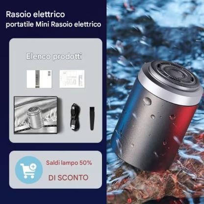 🔥Ultimo mini rasoio elettrico portatile