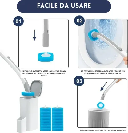 CleanFlush ProKit™ - Per un WC Splendente ed Igienizzato