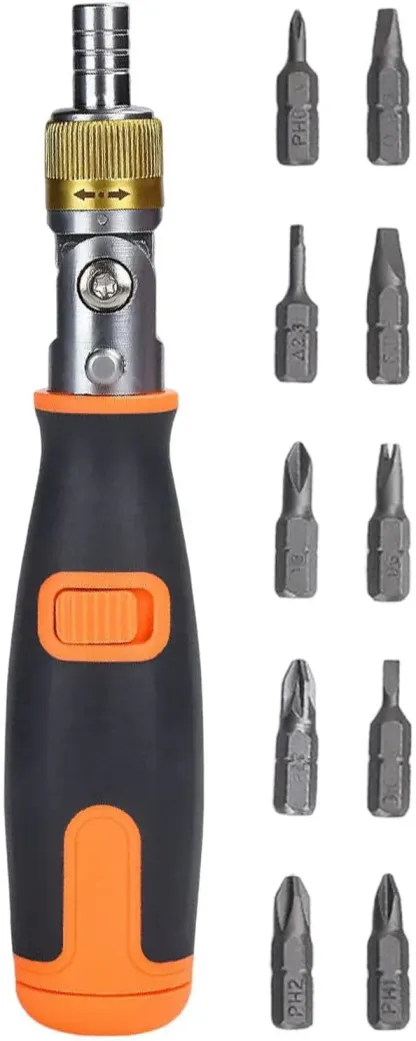 💥Vendita calda💥Set di cacciaviti a cricchetto portatili 10 in 1