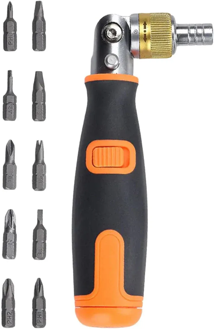 💥Vendita calda💥Set di cacciaviti a cricchetto portatili 10 in 1
