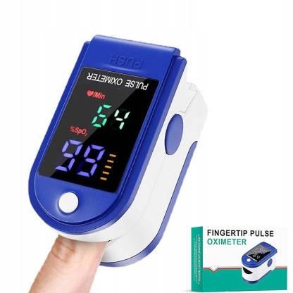 Pulsossimetro da dito a LED – Monitoraggio affidabile della frequenza cardiaca e della saturazione