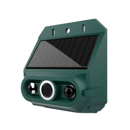 【🔥Acquista 1, ricevi 1 gratis】🔥Repellente solare per animali a ultrasuoni per uccelli da esterno con luce a infrarossi lampeggiante con LED rosso e blu