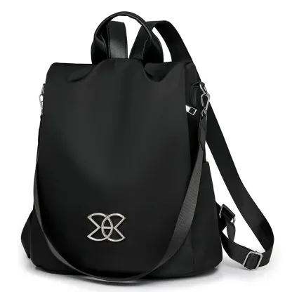 Borsa a tracolla leggera in tessuto Oxford antifurto multifunzionale di grande capacità