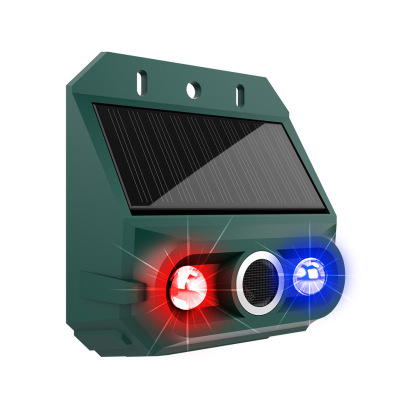 【🔥Acquista 1, ricevi 1 gratis】🔥Repellente solare per animali a ultrasuoni per uccelli da esterno con luce a infrarossi lampeggiante con LED rosso e blu