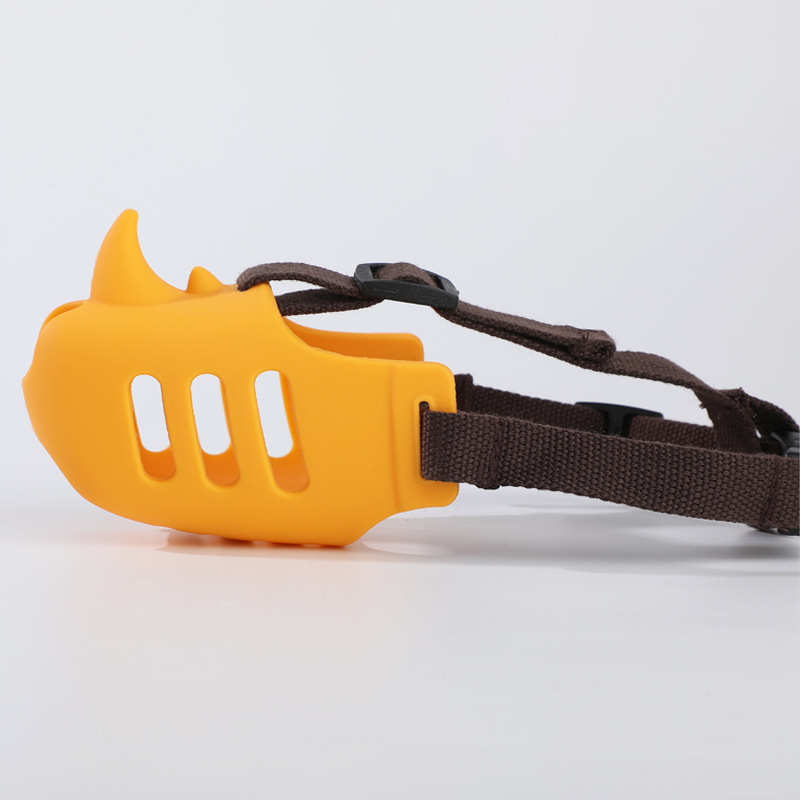 【Museruola in silicone per animali domestici】S, M, L, XL. Impedire agl
