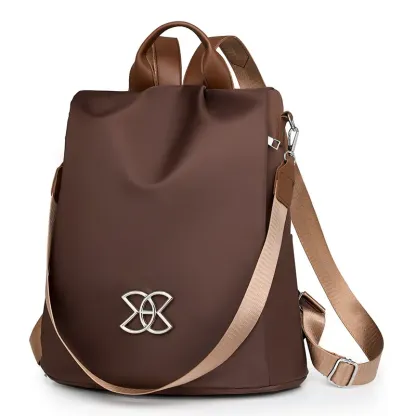 Borsa a tracolla leggera in tessuto Oxford antifurto multifunzionale di grande capacità