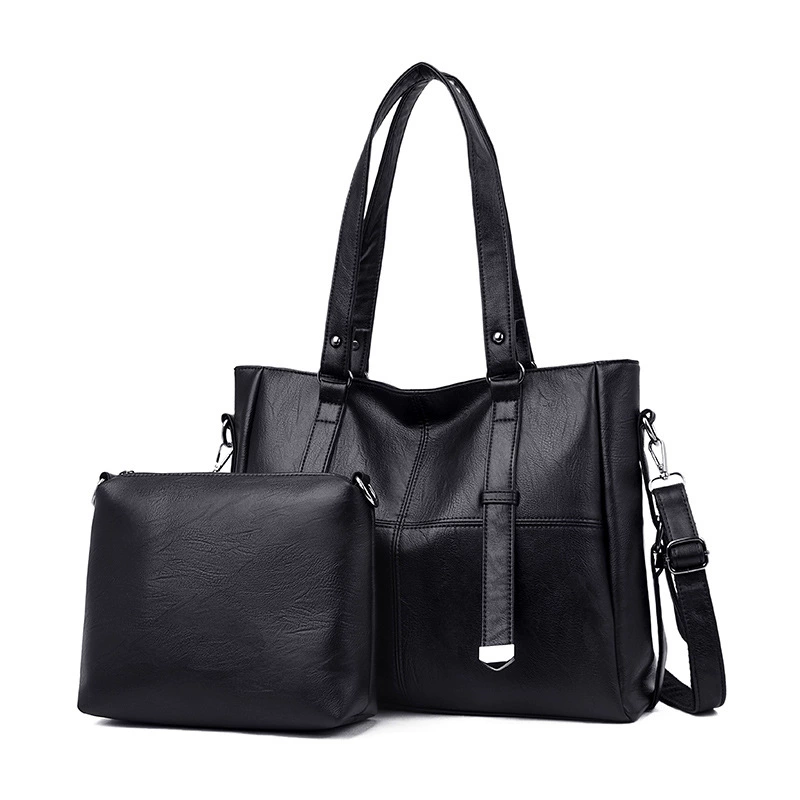 Una spaziosa borsa da donna in morbida ecopelle + una pochette in regalo!