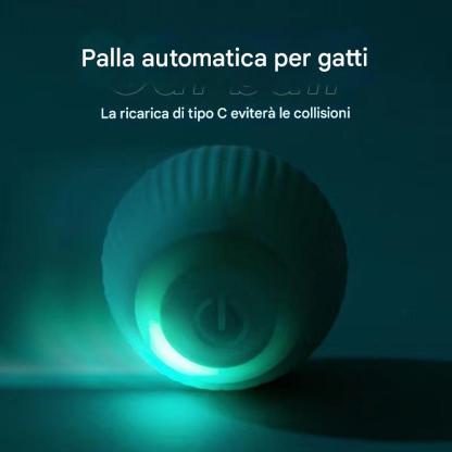 💥Giocattoli per gatti💥Giocattoli elettrici per gatti, palline rotanti intelligenti, giocattoli per gatti resistenti ai morsi, manufatti per palline di auto-intrattenimento, prodotti per animali domestici antipolvere