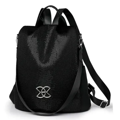 Borsa a tracolla leggera in tessuto Oxford antifurto multifunzionale di grande capacità