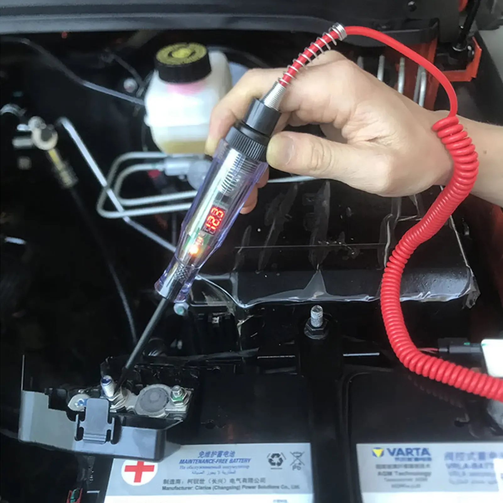 【Acquista 1 e ricevi 1 gratis】Penna tester per circuito automobilistico, tensione 12-24 V