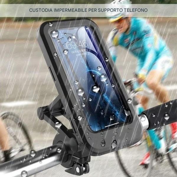🔥🔥 Saldi 49% DI SCONTO🔥🔥Supporto per telefono impermeabile per bicicletta e moto